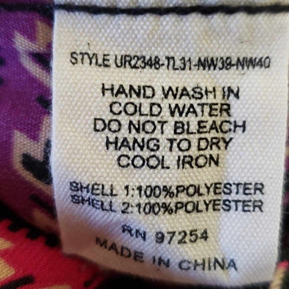 One Clothing Paisley Boho Tunic Dress M - Picture 6 of 6